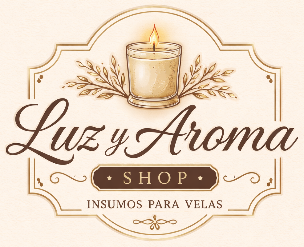 logo luz y aroma shop crema