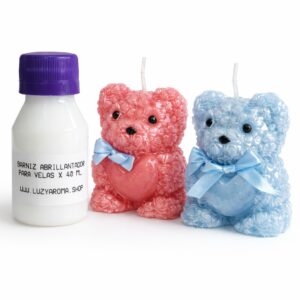 barniz abrillantador para velas x 80 ml.
